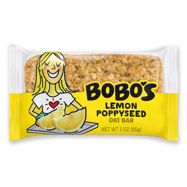 Bobo's Oat Bars Lemon Poppyseed Oat Bar product image