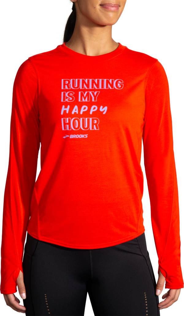 Brooks Women's Distance Graphic Long Sleeve Shirt product image
