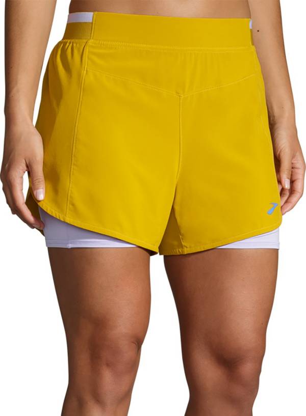 Brooks Women's Run Within 4 2-in-1 Shorts