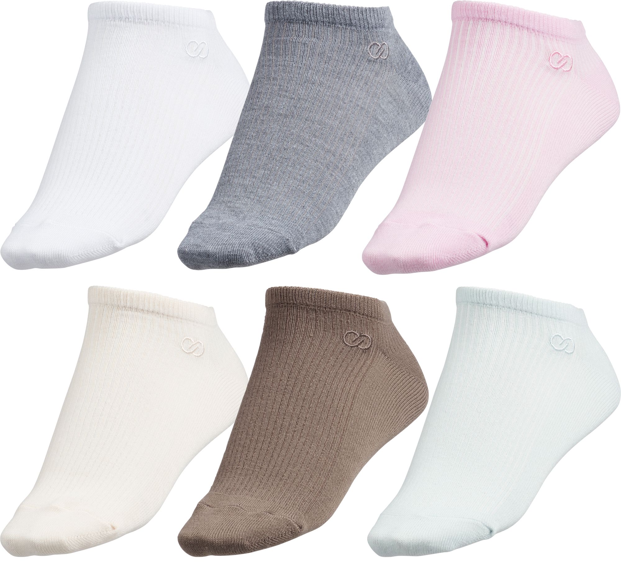 CALIA Texture Trainer Socks - 6 Pack