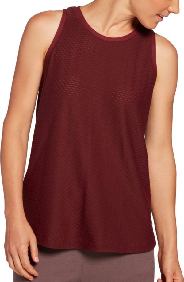 CALIA by Carrie Underwood Women's Diamond Mesh Tank Top