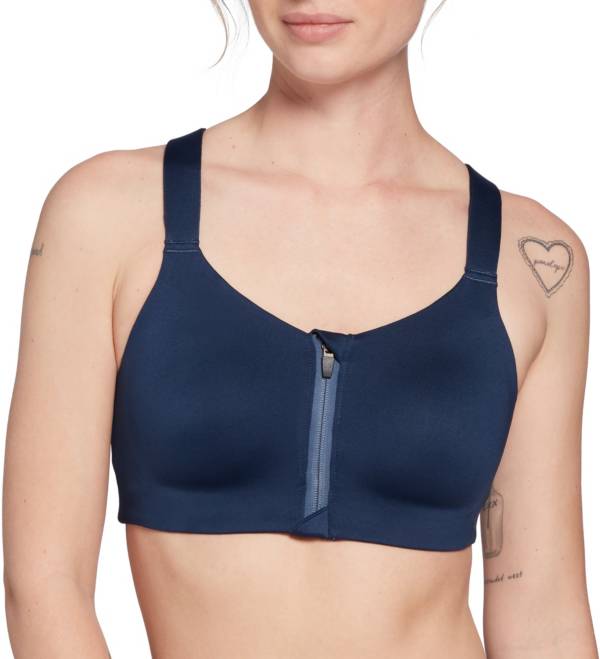 CALIA Women's Go All Out Zip Front Sports Bra