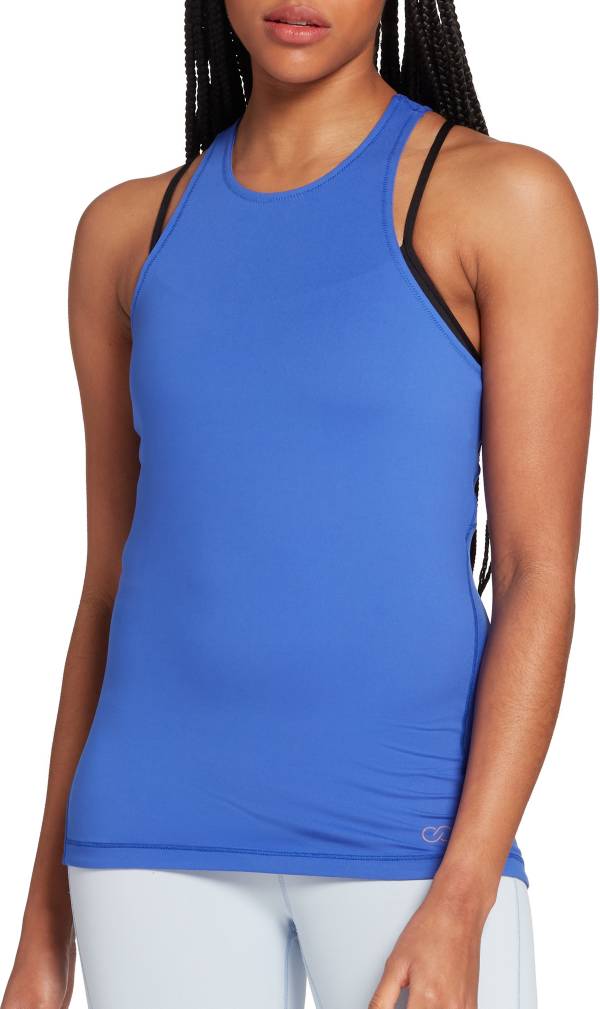 CALIA by Carrie Underwood Women's Keyhole Back Tank Top