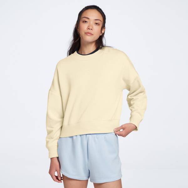 CALIA Women's Ultra Cozy Cinched Crew Sweatshirt product image