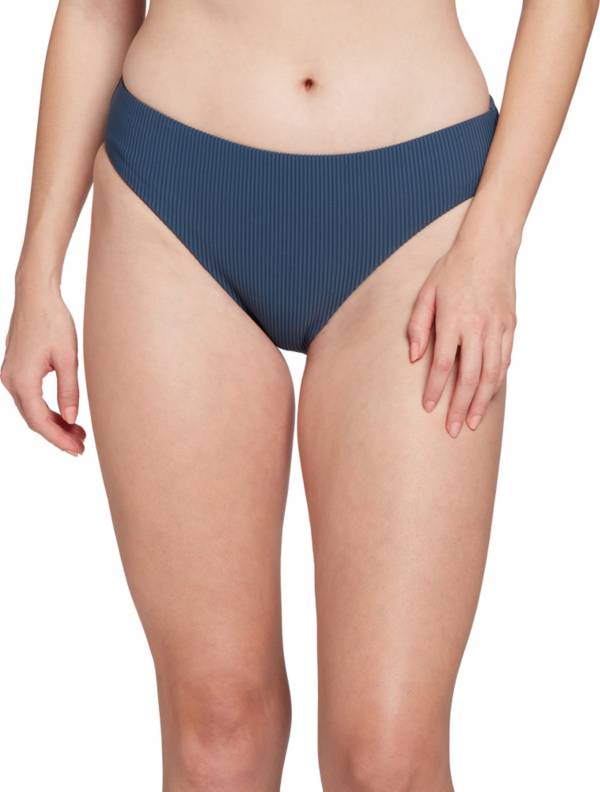 CALIA Women's Mid Rise Ribbed Swim Bottoms product image