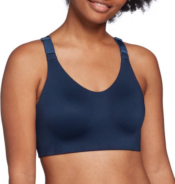 Barely There Women’s Sports Bra CustomFlex Fit Racerback in Blue size Med  #5611