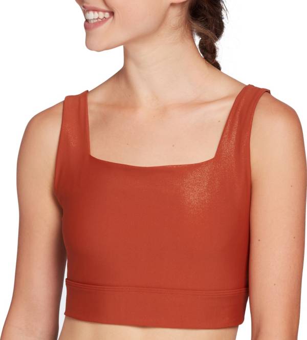 CALIA by Carrie Underwood Women's Energize Medium Support Shine Sports Bra