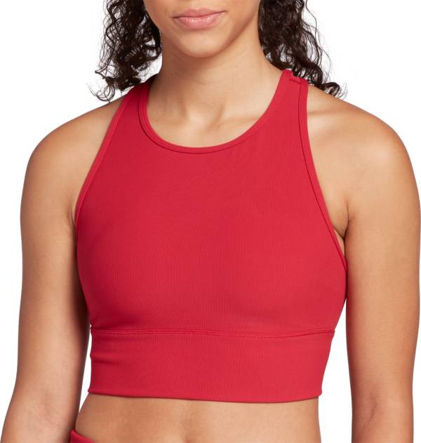 CALIA by Carrie Underwood Women's Made to Play Ribbed Long Line Sports Bra