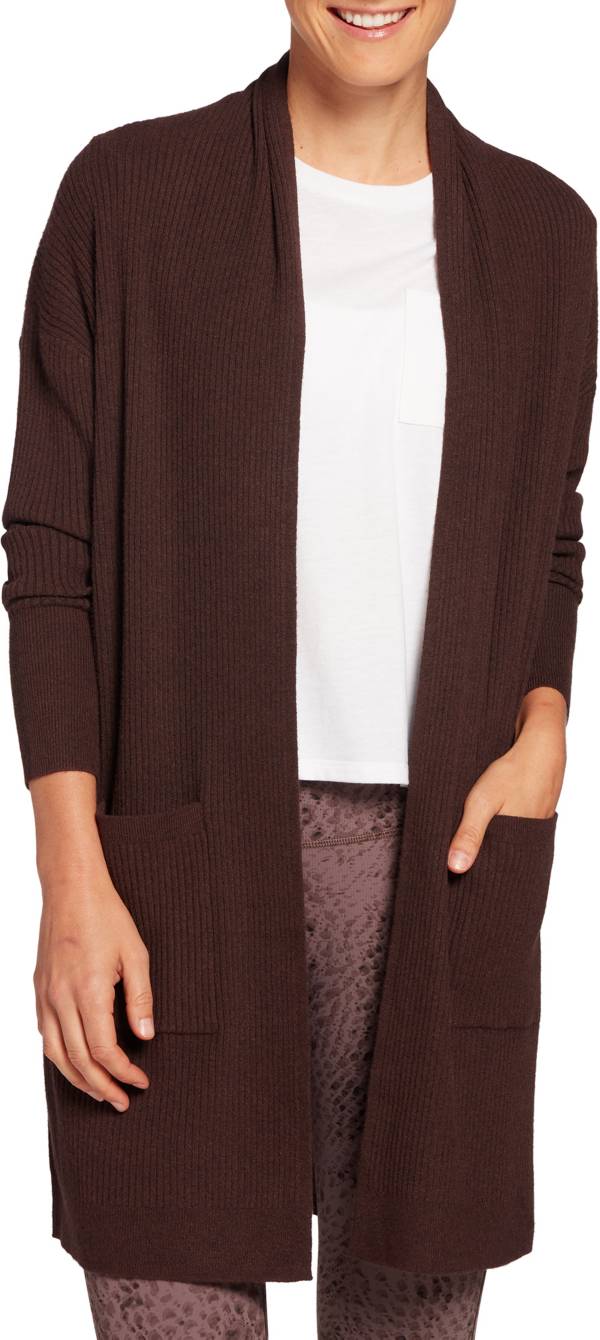 CALIA by Carrie Underwood Women's Ribbed Cardigan