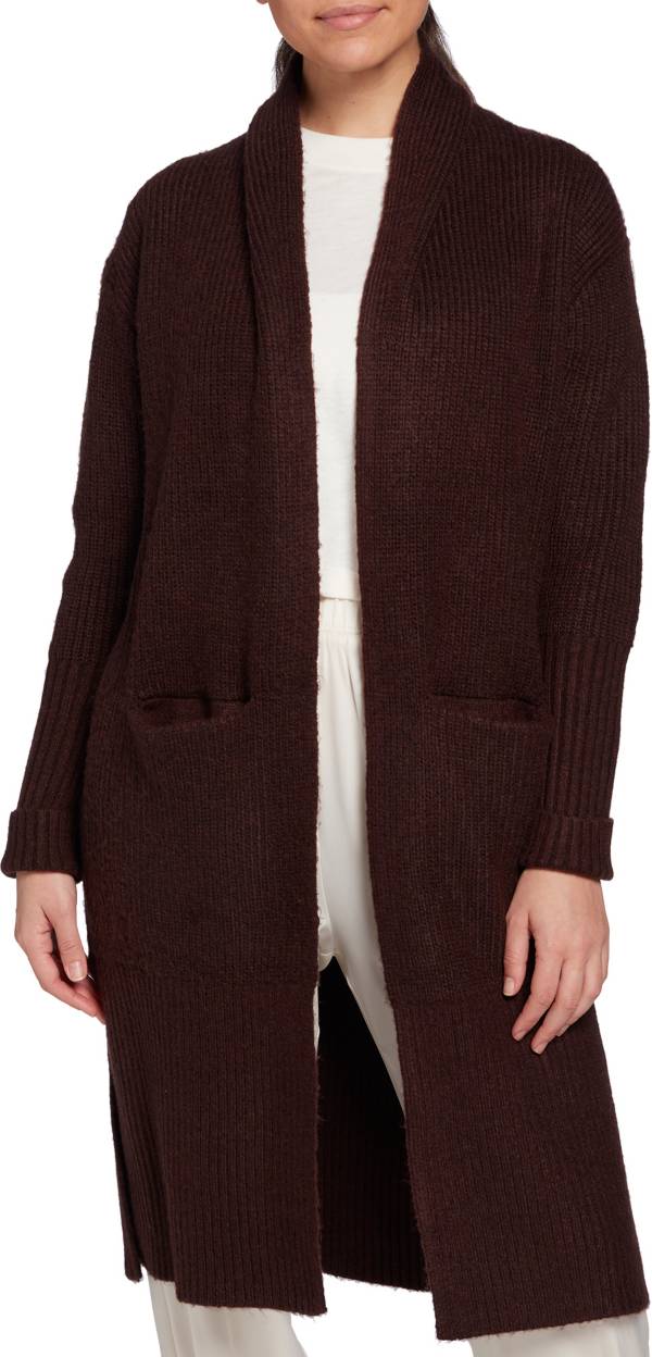 CALIA by Carrie Underwood Women's Rib Duster Sweater