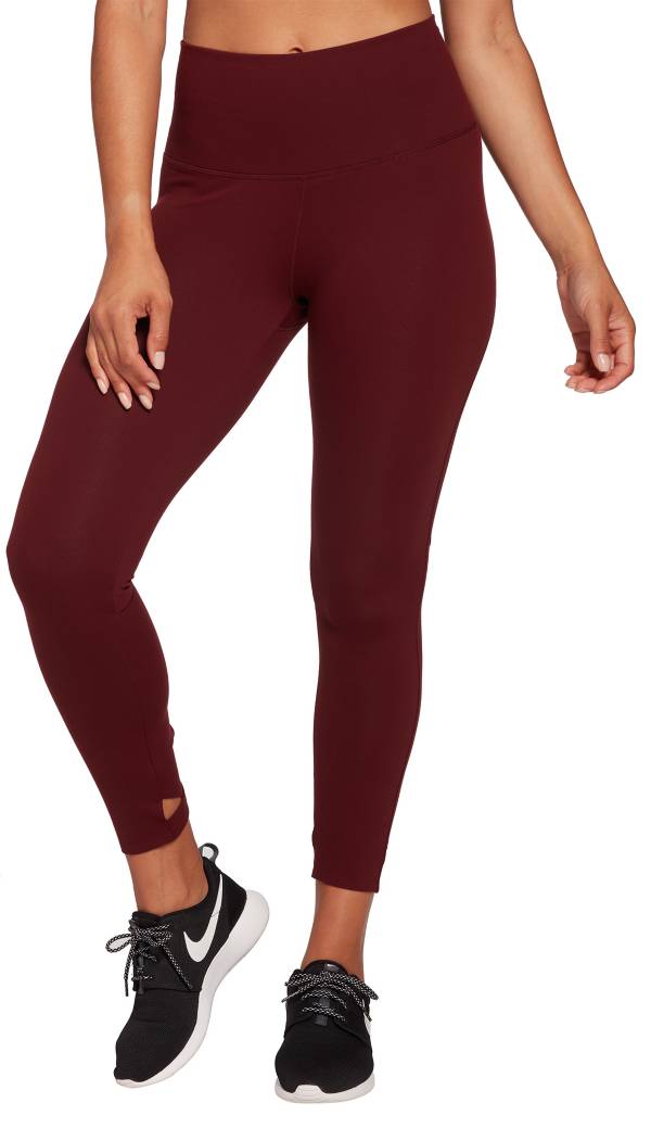 CALIA by Carrie Underwood Women's Essential Keyhole 7/8 Leggings