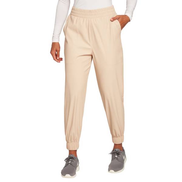 CALIA by Carrie Underwood Women's Ath-Leather Jogger Pants