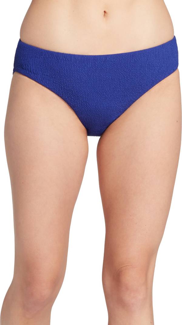 CALIA by Carrie Underwood Women's Textured Mid Rise Swim Bottoms