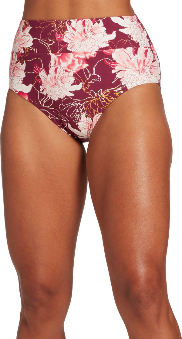 CALIA by Carrie Underwood Women's Wide Band High Rise Swim Bottoms