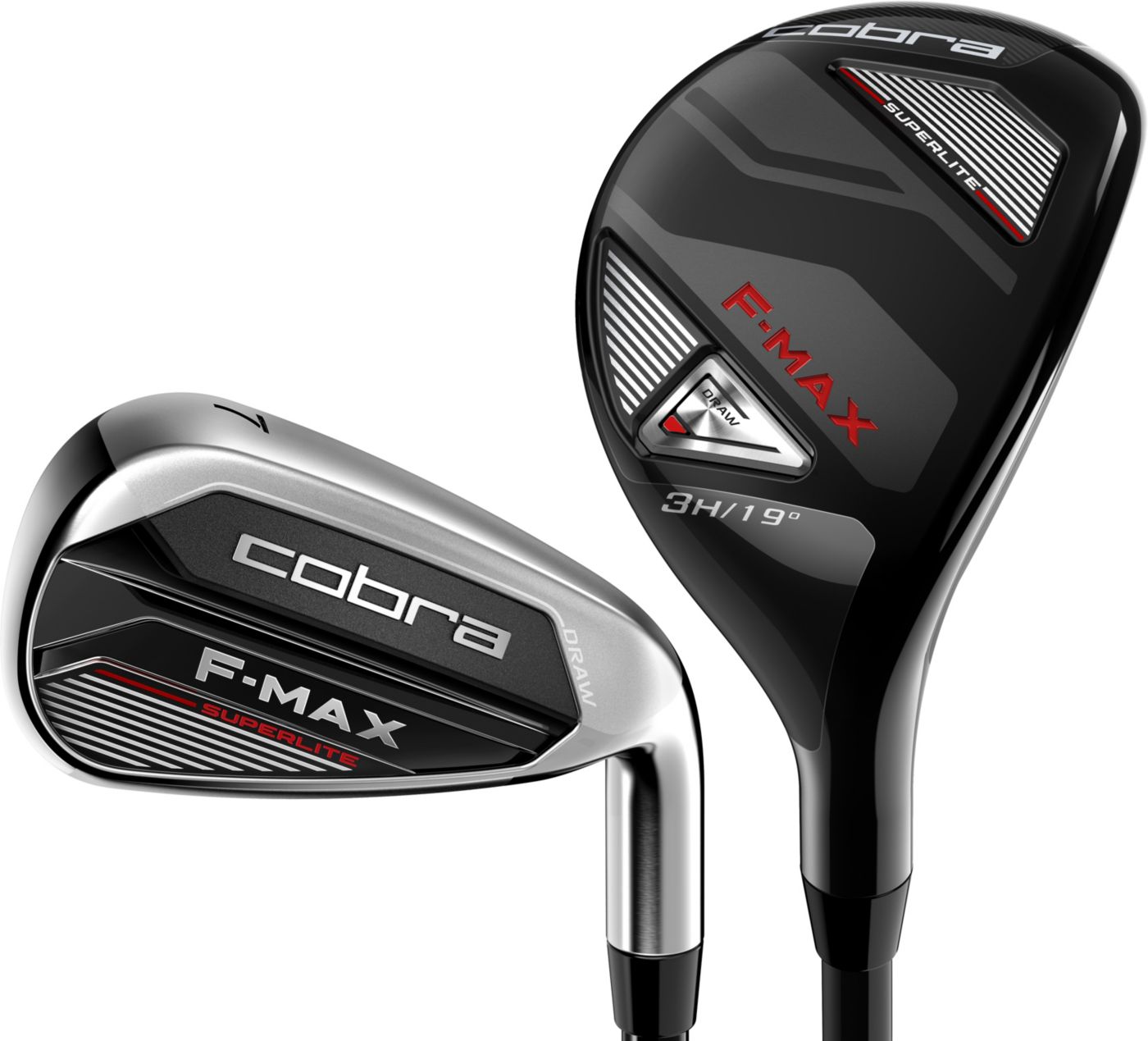 COBRA F-MAX sold SUPERLITE SINGLE 7 IRON REGULAR FLEX GRAPHITE SHAFT