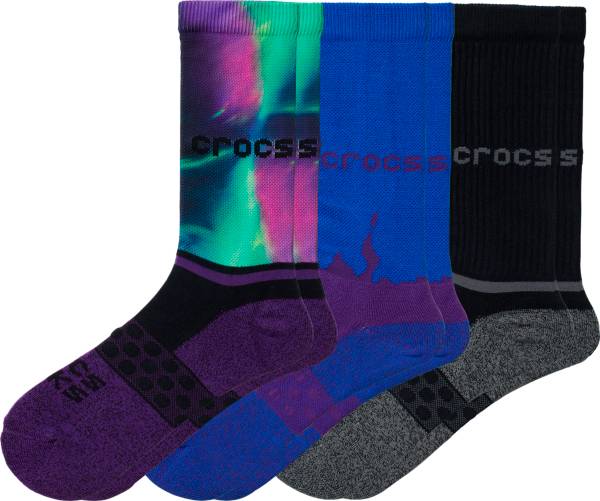 Crocs Socks Adult Crew 3-Pack product image