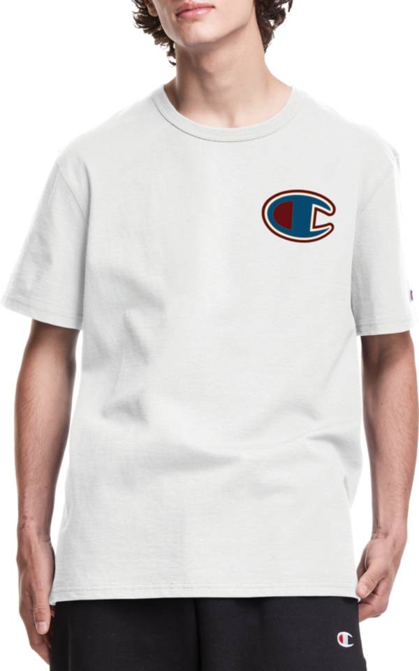 Champion t shirt c hot sale logo