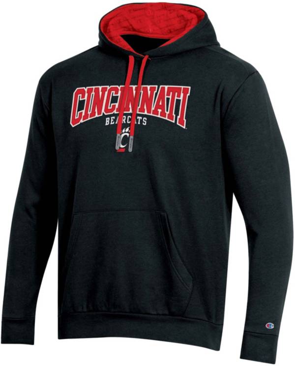 Champion Men's Cincinnati Bearcats Black Pullover Hoodie