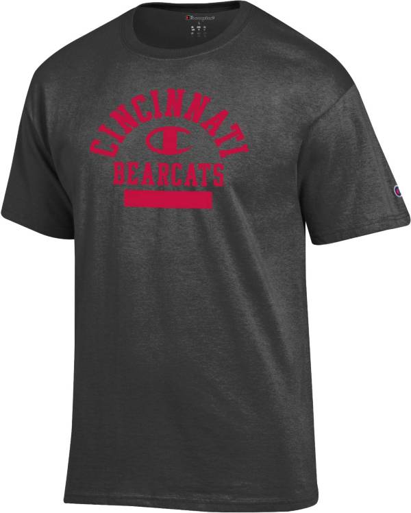 Champion Men's Cincinnati Bearcats Grey Jersey T-Shirt