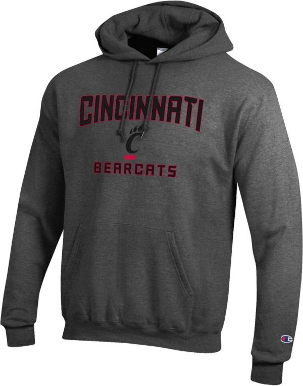 Champion Men's Cincinnati Bearcats Grey Pullover Hoodie