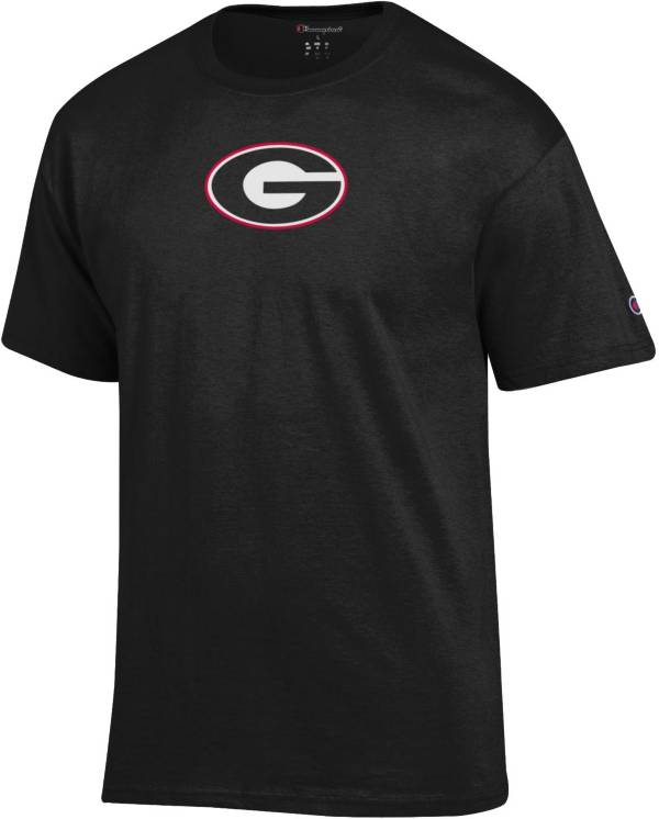 Champion Men's Georgia Bulldogs Black Logo T-Shirt product image