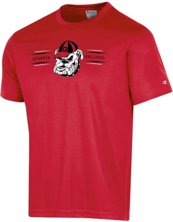 Champion Men's Georgia Bulldogs Red T-Shirt