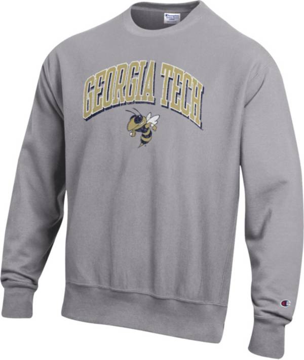 Champion sweater grey outlet mens yellow