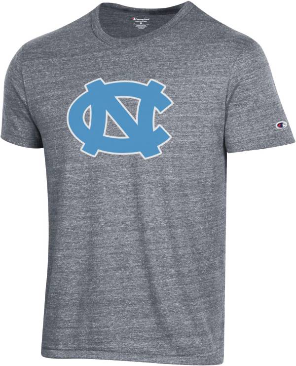 Champion Men's North Carolina Tar Heels Grey Tri-Blend Ultimate T-Shirt