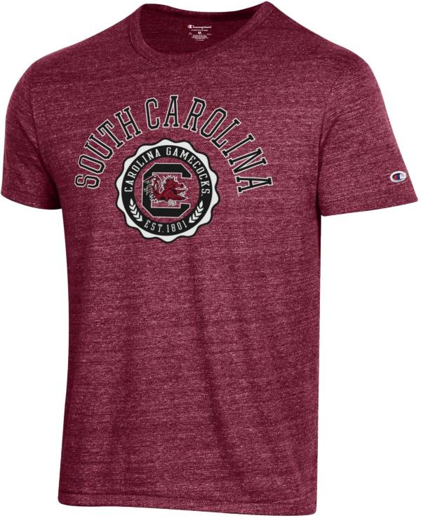Champion Men's South Carolina Gamecocks Garnet Tri-Blend T-Shirt product image