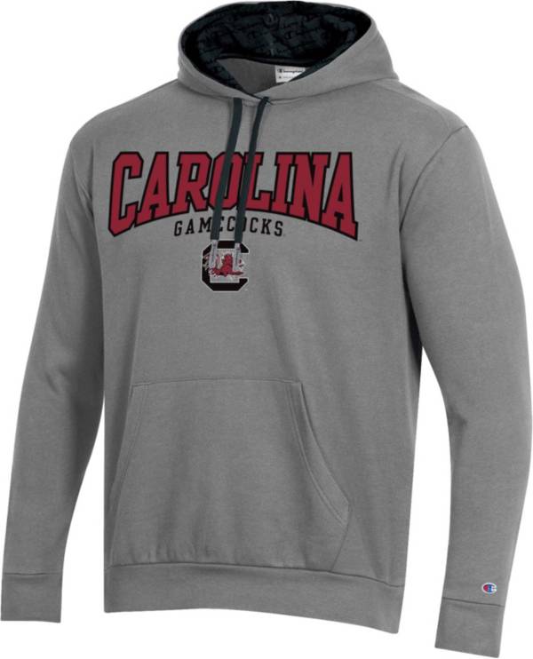 Champion Men's South Carolina Gamecocks Grey Pullover Hoodie