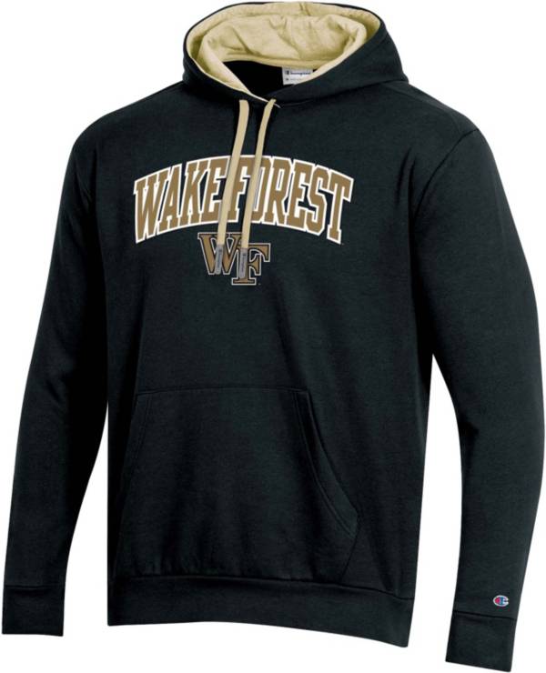 Champion Men's Wake Forest Demon Deacons Black Pullover Hoodie