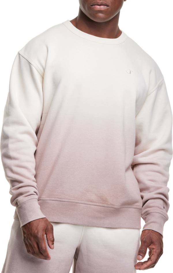 Champion Men's Specialty Dye Fleece Crewneck Sweatshirt