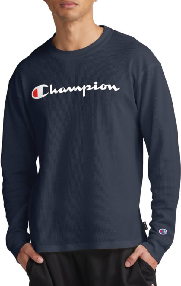 Champion Men's Waffle Long Sleeve Shirt