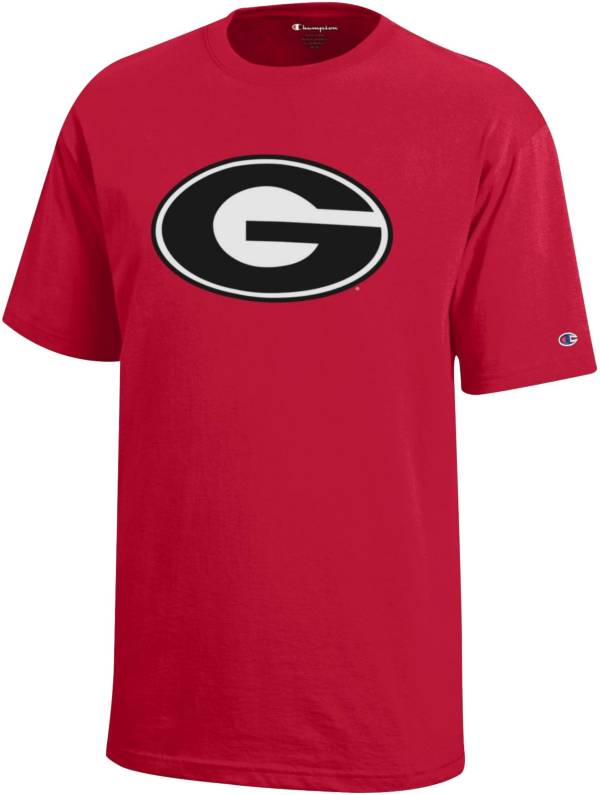 Champion Women's Georgia Bulldogs Red T-Shirt