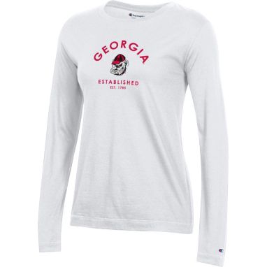 sorry, Champion Women's Georgia Bulldogs University 2.0 Long Sleeve White Shirt is currently out of stock
