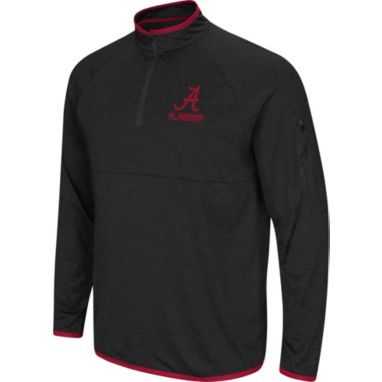 sorry, Colosseum Men's Alabama Crimson Tide Black Rival Quarter-Zip Pullover Shirt is currently out of stock
