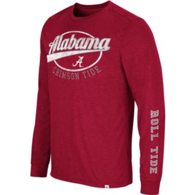 sorry, Colosseum Men's Alabama Crimson Tide Crimson Far Out! Long Sleeve T-Shirt is currently out of stock