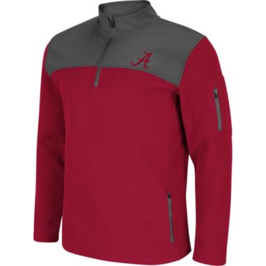 sorry, Colosseum Men's Alabama Crimson Tide Crimson Lemon Law Quarter-Zip Pullover Jacket is currently out of stock