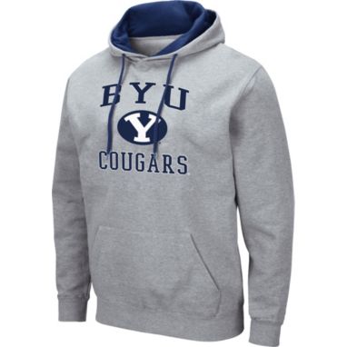 sorry, Colosseum Men's BYU Cougars Grey Pullover Hoodie is currently out of stock