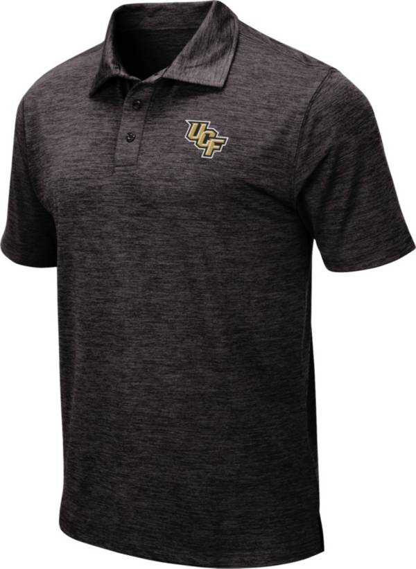 Colosseum Men's UCF Knights Black Polo