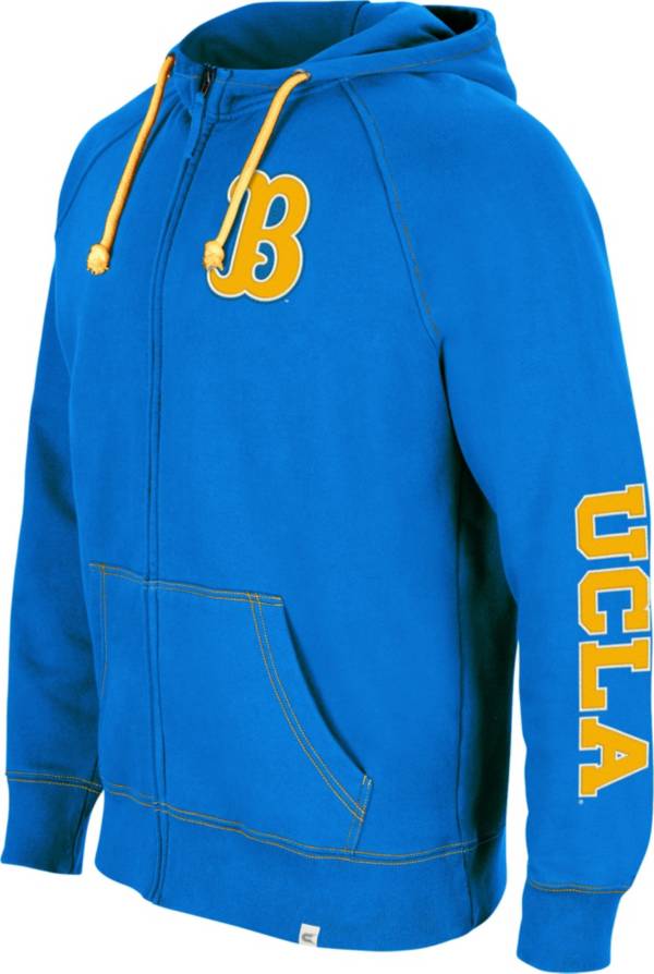 Colosseum Men's UCLA Bruins True Blue Intervention Full-Zip Hoodie