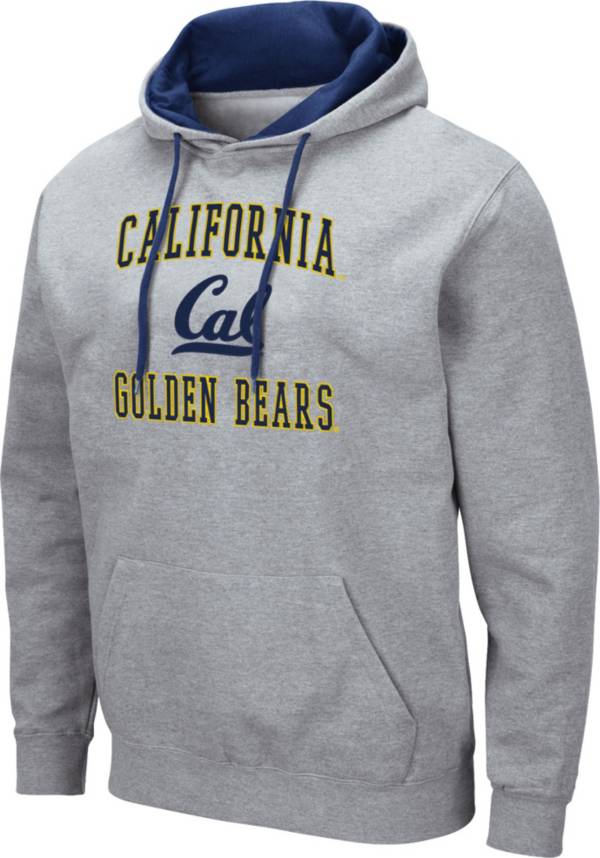 Colosseum Men's Cal Golden Bears Grey Pullover Hoodie