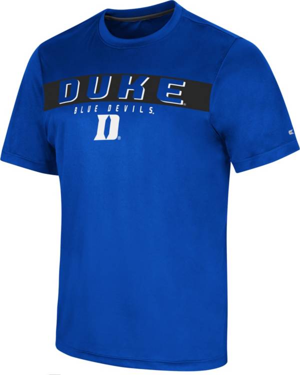 Colosseum Men's Duke Blue Devils Duke Blue Mosbius T-Shirt