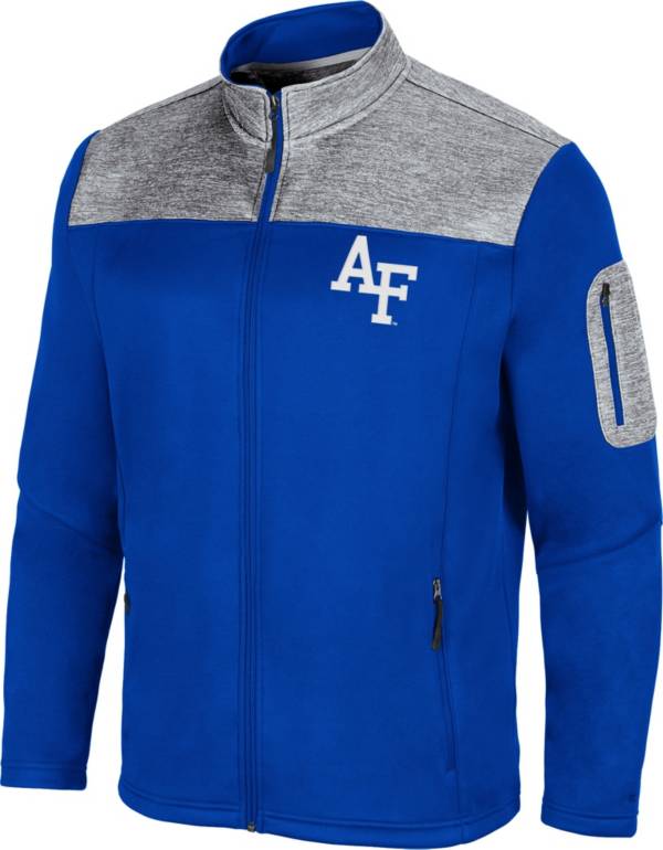 Colosseum Men's Air Force Falcons Blue Third Wheel Full-Zip Jacket product image