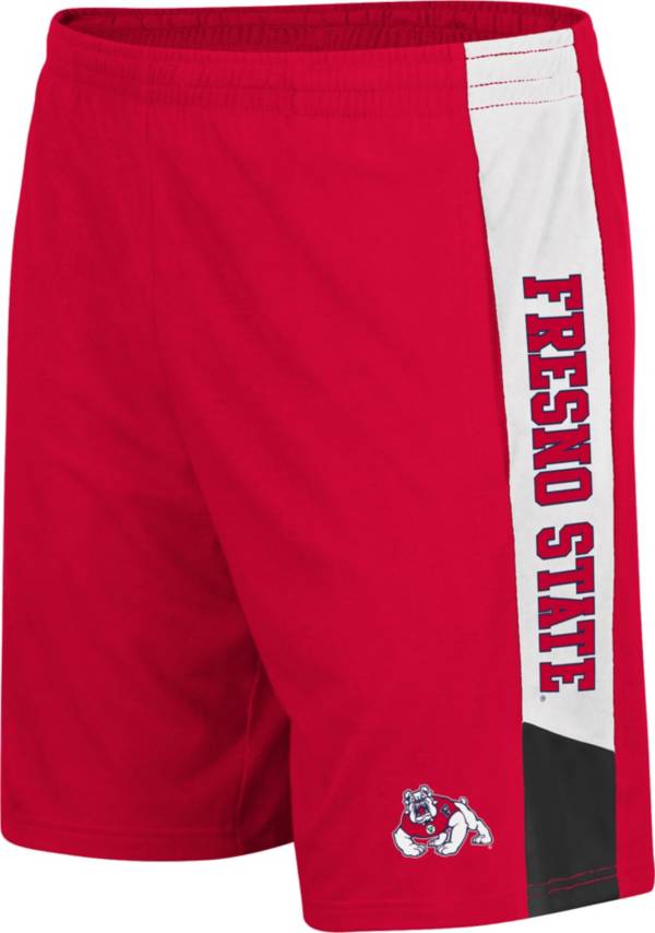 Colosseum Men's Fresno State Bulldogs Cardinal Wonkavision Shorts