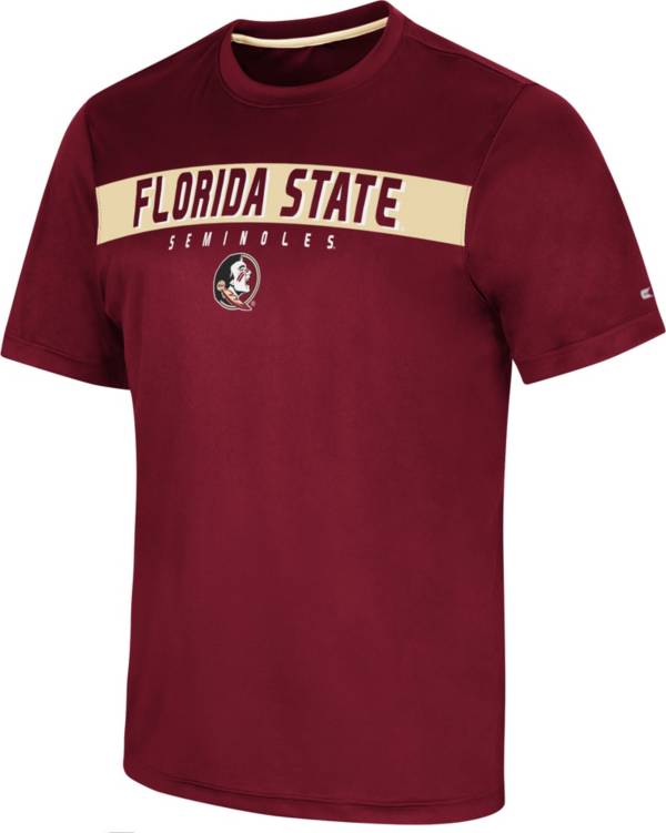 Colosseum Men's Florida State Seminoles Garnet Mosbius T-Shirt