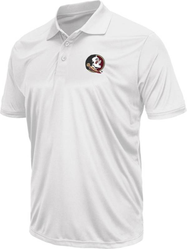 Colosseum Men's Florida State Seminoles White Polo