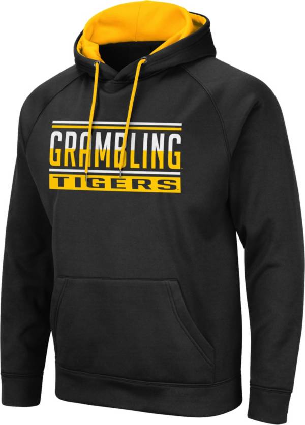 Colosseum Men's Grambing State Tigers Black Pullover Hoodie