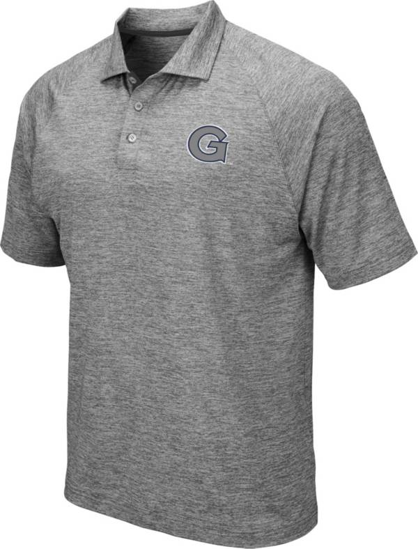 Colosseum Men's Georgetown Hoyas Grey Polo