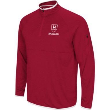 sorry, Colosseum Men's Harvard Crimson Crimson Rival Quarter-Zip Pullover Shirt is currently out of stock